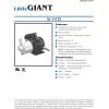 imageLittle Giant 5MD 18 HP 115Volt 905 GPH Magnetic Drive Pump for NonCorrosive Chemicals 6Foot Power Cord Black 583002905 GPH  115V