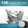 imageLittle Giant 5MD 18 HP 115Volt 905 GPH Magnetic Drive Pump for NonCorrosive Chemicals 6Foot Power Cord Black 583002905 GPH  115V