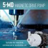 imageLittle Giant 5MD 18 HP 115Volt 905 GPH Magnetic Drive Pump for NonCorrosive Chemicals 6Foot Power Cord Black 583002905 GPH  115V