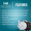 imageLittle Giant 5MD 18 HP 115Volt 905 GPH Magnetic Drive Pump for NonCorrosive Chemicals 6Foot Power Cord Black 583002905 GPH  115V