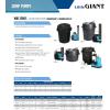 imageLittle Giant 6CIA 115 Volt 13 HP 2760 GPH Cast Iron Submersible Sump Pump with Extended Leg Kit and Integral Diaphragm Switch 10Ft Cord Blue 506162Cast Iron  115V  10 Cord  MidLevel Diaphragm Switch for Under Sink