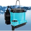 imageLittle Giant 6CIA 115 Volt 13 HP 2760 GPH Cast Iron Submersible Sump Pump with Extended Leg Kit and Integral Diaphragm Switch 10Ft Cord Blue 506162diaphragm switch  10ft cord