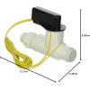 imageLittle Giant ACS4 InLine Condensate Drain Overflow Shutoff Switch 24 VAC Input Voltage 5 Amp Capacity 72 inch Leads BlackWhite 599125InLine