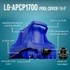 imageLittle Giant APCP1700 115Volt 13 HP 1745 GPH Automatic Submersible Swimming Pool Cover Pump with 25Ft Cord Light Blue 577301Dark Blue