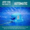 imageLittle Giant APCP1700 115Volt 13 HP 1745 GPH Automatic Submersible Swimming Pool Cover Pump with 25Ft Cord Light Blue 577301Light Blue
