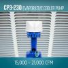 imageLittle Giant CP1230 170 HP 230 Volt 307 GPH Evaporative Cooler Pump with 6ft Cord and 3Prong Plug Blue 540015notapplicable