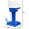 imageLittle Giant CP3115 130 HP 115 Volt 563 GPH Evaporative Cooler Pump with 6Ft Cord and 3Prong Plug Blue 542005