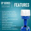 imageLittle Giant CP3115 130 HP 115 Volt 563 GPH Evaporative Cooler Pump with 6Ft Cord and 3Prong Plug Blue 542005