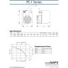 imageLittle Giant PE1H 115Volt 1125 HP 170 GPH Epoxy Encapsulated Small Submersible Direct Drive Pump with Hooded Volute 6 Ft Cord Black 518203Pump Only