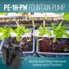 imageLittle Giant PE1H 115Volt 1125 HP 170 GPH Epoxy Encapsulated Small Submersible Direct Drive Pump with Hooded Volute 6 Ft Cord Black 518203Pump with Flow Control Valve