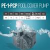 imageLittle Giant PE1PCP 115 Volt 1125 HP 170 GPH Manual Pool Cover Pump with 25 Foot Power Cord Black 518025