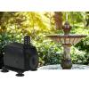 imageLittle Giant PES130PW 115Volt 130 GPH Magnetic Drive FountainPond Pump with 6Ft Cord Black 566716100W
