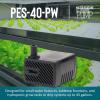 imageLittle Giant PES130PW 115Volt 130 GPH Magnetic Drive FountainPond Pump with 6Ft Cord Black 56671647 GPH