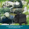 imageLittle Giant PES130PW 115Volt 130 GPH Magnetic Drive FountainPond Pump with 6Ft Cord Black 566716725 GPH