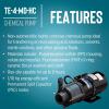 imageLittle Giant TE55MDHC 115230 Volt 13 HP 1920 GPH NonSubmersible Highly Corrosive Chemical Transfer Magnetic Drive Pump No Cord Black 585604230 Volt  840 GPH