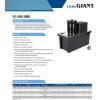 imageLittle Giant VCL45ULS 115 Volt 15 HP 450 GPH Automatic Condensate Removal Pump with 1Gallon Tank and Safety Switch 6Ft Cord Black 553240115Volt 270 GPH