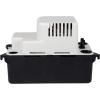 imageLittle Giant VCMA15ULST 115 Volt 65 GPH 150 HP Automatic Condensate Removal Pump for HVACRefrigeration SystemsDehumidifiers with Overflow Detection Switch and 20Foot Tubing BlackWhite 554415Base Model no overflow detection switch
