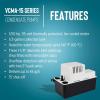 imageLittle Giant VCMA15ULST 115 Volt 65 GPH 150 HP Automatic Condensate Removal Pump for HVACRefrigeration SystemsDehumidifiers with Overflow Detection Switch and 20Foot Tubing BlackWhite 554415Includes Overflow Detection Switch