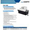 imageLittle Giant VCMA15ULST 115 Volt 65 GPH 150 HP Automatic Condensate Removal Pump for HVACRefrigeration SystemsDehumidifiers with Overflow Detection Switch and 20Foot Tubing BlackWhite 554415Includes Overflow Detection SwitchTubing
