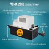 imageLittle Giant VCMA20ULST 230 Volt 80 GPH 130 HP Automatic Condensate Removal Pump for HVACRefrigeration SystemsDehumidifiers with Overflow Detection Switch and 20Foot Tubing WhiteBlack 554461230V Base Model No Overflow Detection Switch