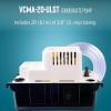 imageLittle Giant VCMA20ULST 230 Volt 80 GPH 130 HP Automatic Condensate Removal Pump for HVACRefrigeration SystemsDehumidifiers with Overflow Detection Switch and 20Foot Tubing WhiteBlack 554461230V with Overflow Detection Switch  Tubing