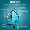 imageLittle Giant WCR9SP 115 Volt 410 HP 4800 GPH Automatic Outdoor WaterSeepage Collection and Removal System with Sewage Pump 20 Piggyback Float Switch Structural Foam Cover GreenBlue 509081Structural Foam Cover