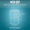 imageLittle Giant WCR9SP 115 Volt 410 HP 4800 GPH Automatic Outdoor WaterSeepage Collection and Removal System with Sewage Pump 20 Piggyback Float Switch Structural Foam Cover GreenBlue 509081Structural Foam Cover