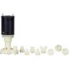 imageLittle Giant RIMU 115230 Volt 125 HP Maximum 760 GPH Commercial Ice Machine Replacement Water Pump with 3Ft Lead Wires BlackWhite 545600