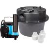 imageLittle Giant WRSC6 115Volt 13 HP 2760 GPH Compact Under Sink Drainosaur Automatic Sump PumpBasin System with 10Ft Cord BlackBlue 50606515