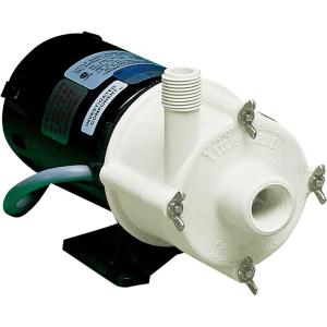 imageLittle Giant 230 Volt 112 HP 750 GPH 3MDSC NonSubmersible Magnetic Drive Pump for SemiCorrosive Chemicals 6Foot Cord Plugless BlackWhite 581513115 Volt  510 GPH  6ft Cord with Plug