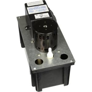 imageLittle Giant VCL45ULS 115 Volt 15 HP 450 GPH Automatic Condensate Removal Pump with 1Gallon Tank and Safety Switch 6Ft Cord Black 553240115Volt 200 GPH