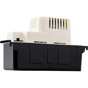 imageLittle Giant VCMA20ULS 115 Volt 80 GPH 130 HP Automatic Condensate Removal Pump for HVACRefrigeration SystemsDehumidifiers with Overflow Detection Switch and 6Foot Cord WhiteBlack 554425