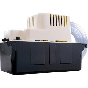 imageLittle Giant VCMA20ULST 115 Volt 80 GPH 130 HP Automatic Condensate Removal Pump for HVACRefrigeration SystemsDehumidifiers with Overflow Detection Switch and 20Foot Tubing WhiteBlack 554435115V with Overflow Detection Switch  Tubing