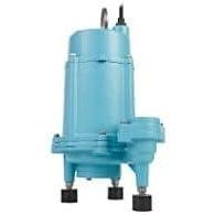 imageLittle Giant 16GF15120 115V 2958 GPH 1 HP Automatic Grinder Pump for Sewage and Effluent Systems with Piggyback Tethered Float Switch Blue 509810Manual  230 Volt