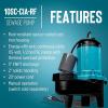 imageLittle Giant 10SCCIM 208230Volt 7200 GPH 12 HP Manual Cast Iron SewageEffluent Pump No Switch with 2inch FNPT Discharge and 20Ft Cord Blue 511438115V  3  20 Cord  Float Switch
