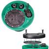 imageLittle Giant 10SP2V2D Pit Plus SR Sewage Basin System with 115Volt 12 HP 7200 GPH 10SCCIM Sewage Pump ECM switch and 20Ft Cord GreenBlueBlack 51168520x30  10SCCIM  Float  No Alarm  2 Vent