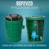 imageLittle Giant 10SP2V2D Pit Plus SR Sewage Basin System with 115Volt 12 HP 7200 GPH 10SCCIM Sewage Pump ECM switch and 20Ft Cord GreenBlueBlack 51168520x30  9SCCIM  Float  No Alarm  2 Vent