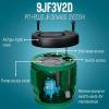 imageLittle Giant 10SP2V2D Pit Plus SR Sewage Basin System with 115Volt 12 HP 7200 GPH 10SCCIM Sewage Pump ECM switch and 20Ft Cord GreenBlueBlack 51168524x24  9SCCIM  Float  No Alarm  3 Vent