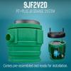 imageLittle Giant 10SP2V2D Pit Plus SR Sewage Basin System with 115Volt 12 HP 7200 GPH 10SCCIM Sewage Pump ECM switch and 20Ft Cord GreenBlueBlack 51168524x24  9SCCIM  Float  No Alarm  2 Vent