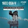 imageLittle Giant 16ECSSAV 115 Volt 1 HP 4800 GPM Sump or Light Effluent Pump with Piggyback Vertical Switch 10Ft Cord Black 14942785