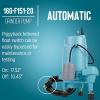 imageLittle Giant 16GF15120 115V 2958 GPH 1 HP Automatic Grinder Pump for Sewage and Effluent Systems with Piggyback Tethered Float Switch Blue 509810115 V  tethered float switch