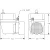 imageLittle Giant 2E38NWG InlineSubmersible 300 GPH 140 HP 115 Volt Manual Small Oilfilled Aluminum Pump with 15ft Cord Black 50237515 Ft Cord