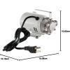 imageLittle Giant 555203 300 GPH 12V Stainless Steel NonSubmersible Utility Pump 365S White115V SS