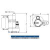 imageLittle Giant 55ASPA 115Volt 2100 GPH 14 HP Automatic Aluminum Sump Pump with SnapAction Float Switch and 25Ft Cord Blue or Black 505703