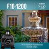 imageLittle Giant 566724 1295GPH Wet Rotor Pump with 20Ft Cord for ponds up to 1200 Gallons Black F1012001200 GPH