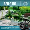 imageLittle Giant 566724 1295GPH Wet Rotor Pump with 20Ft Cord for ponds up to 1200 Gallons Black F1012002700 GPH