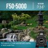 imageLittle Giant 566724 1295GPH Wet Rotor Pump with 20Ft Cord for ponds up to 1200 Gallons Black F1012005000 GPH