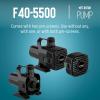 imageLittle Giant 566724 1295GPH Wet Rotor Pump with 20Ft Cord for ponds up to 1200 Gallons Black F1012005500 GPH
