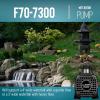 imageLittle Giant 566724 1295GPH Wet Rotor Pump with 20Ft Cord for ponds up to 1200 Gallons Black F1012007300 GPH
