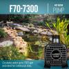 imageLittle Giant 566724 1295GPH Wet Rotor Pump with 20Ft Cord for ponds up to 1200 Gallons Black F1012007300 GPH
